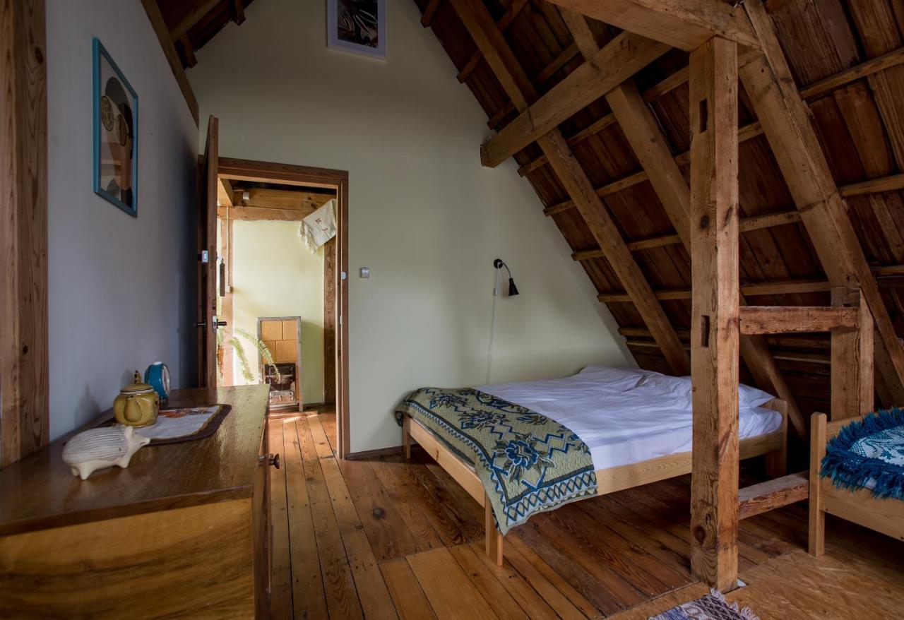 Morzelas Niebieski Domek Białowieża Buitenkant foto