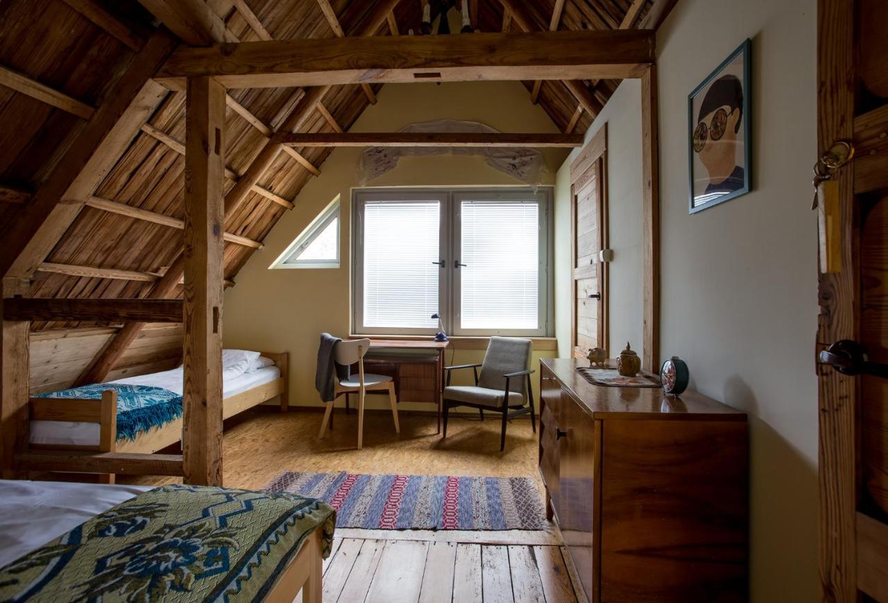Morzelas Niebieski Domek Białowieża Buitenkant foto